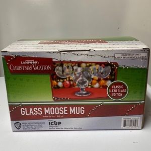 ICUP National Lampoon's Christmas Vacation Griswold Moose Mug, 8 oz, Clear